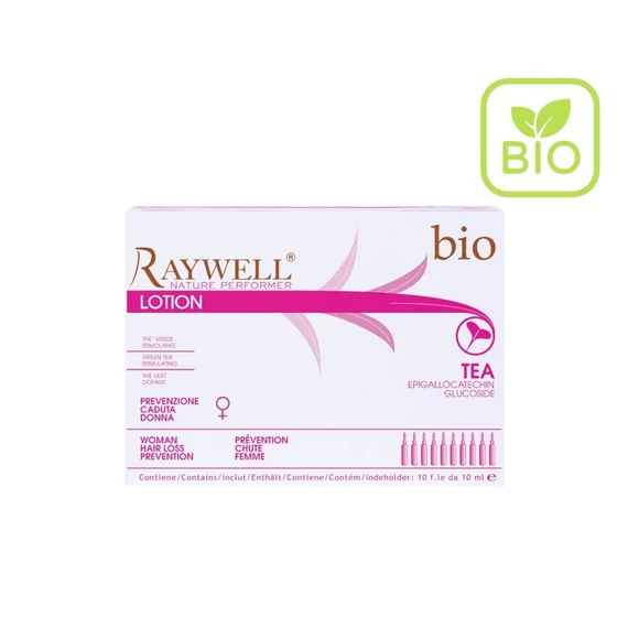 Raywell BIO TEA - Hajnövesztő és Hajhullás elleni ampulla 10x10ml