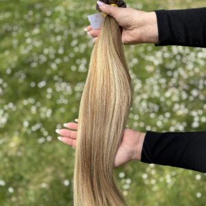 Ombre Piano Nordic Blonde keratinos póthaj