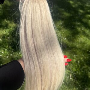 Ombre Hazelnut Rose Baby Blond keratinos póthaj