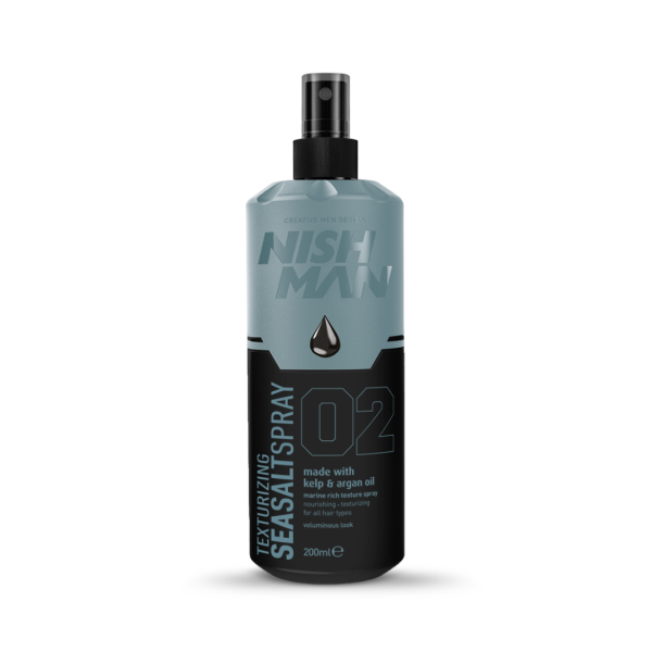 Nish Man Sea Salt Spray, 02 200 ml