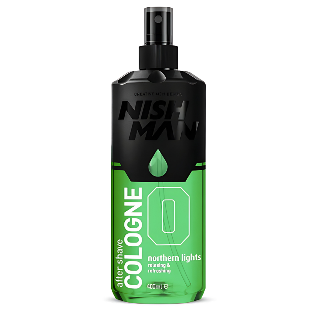 Nish Man After Shave Cologne, Northern Lights 400 ml