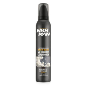 Nish Man Milk Mousse Haj- és szakállápoló hab 200 ml