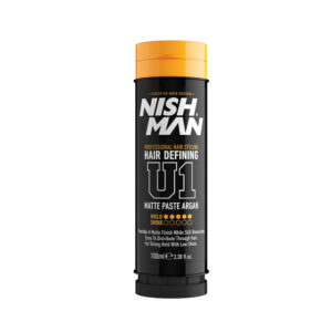 Nish Man U1 Hair Defining Matte Paste hajformázó krém, Argan 100 ml